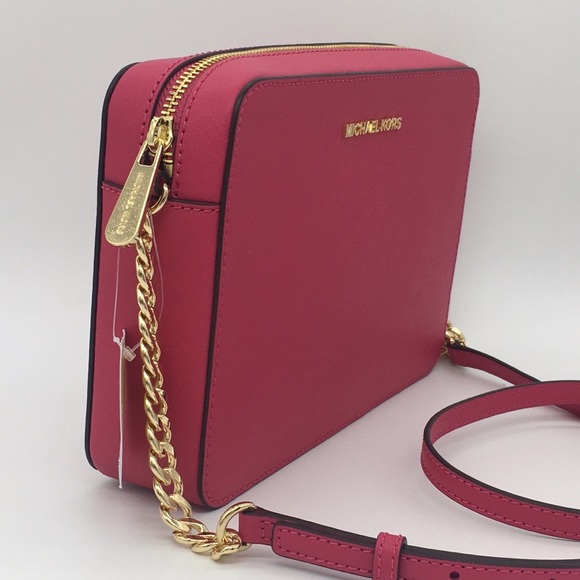MICHAEL KORS LG EW CROSSBODY Bag ELECTRIC PINK - Picture 3 of 8